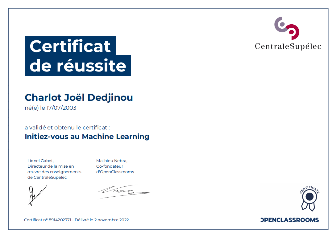 Initiez-vous au machine learning